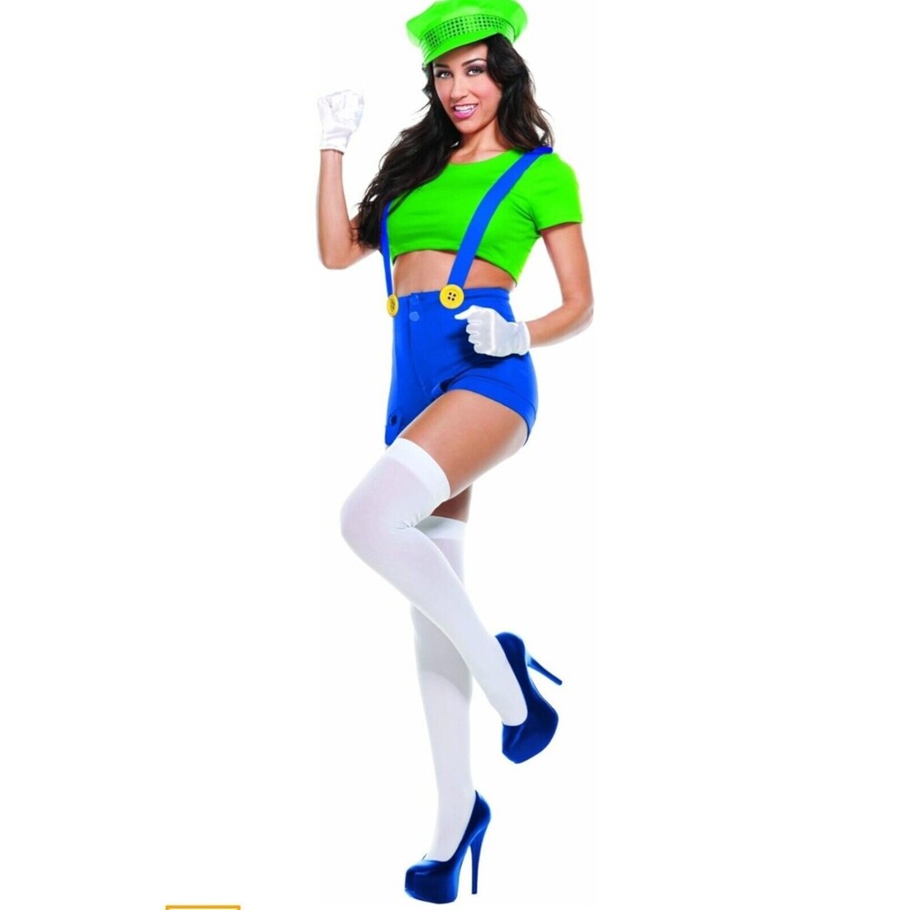 Women's Green Player Costume By Starline Costumes  Sz Small